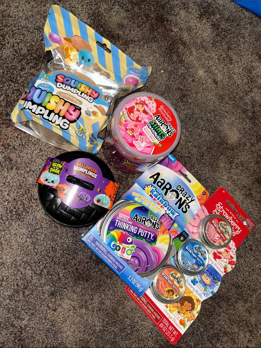 Thinking Putty & Squishy Dumpling Toy Bundle